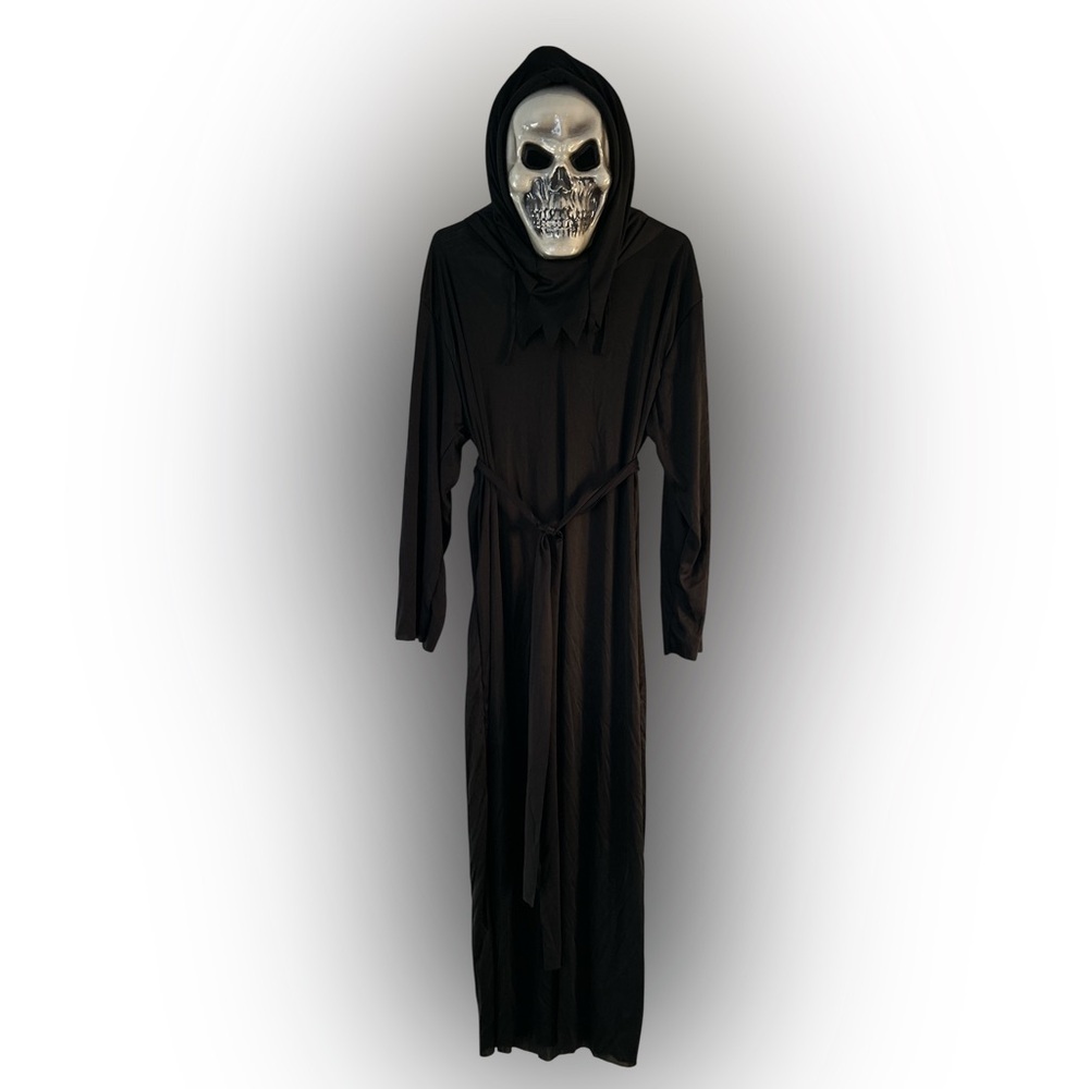 💀Adult Grim Reaper Costume - One Size Fits Most - Picture 2 of 7